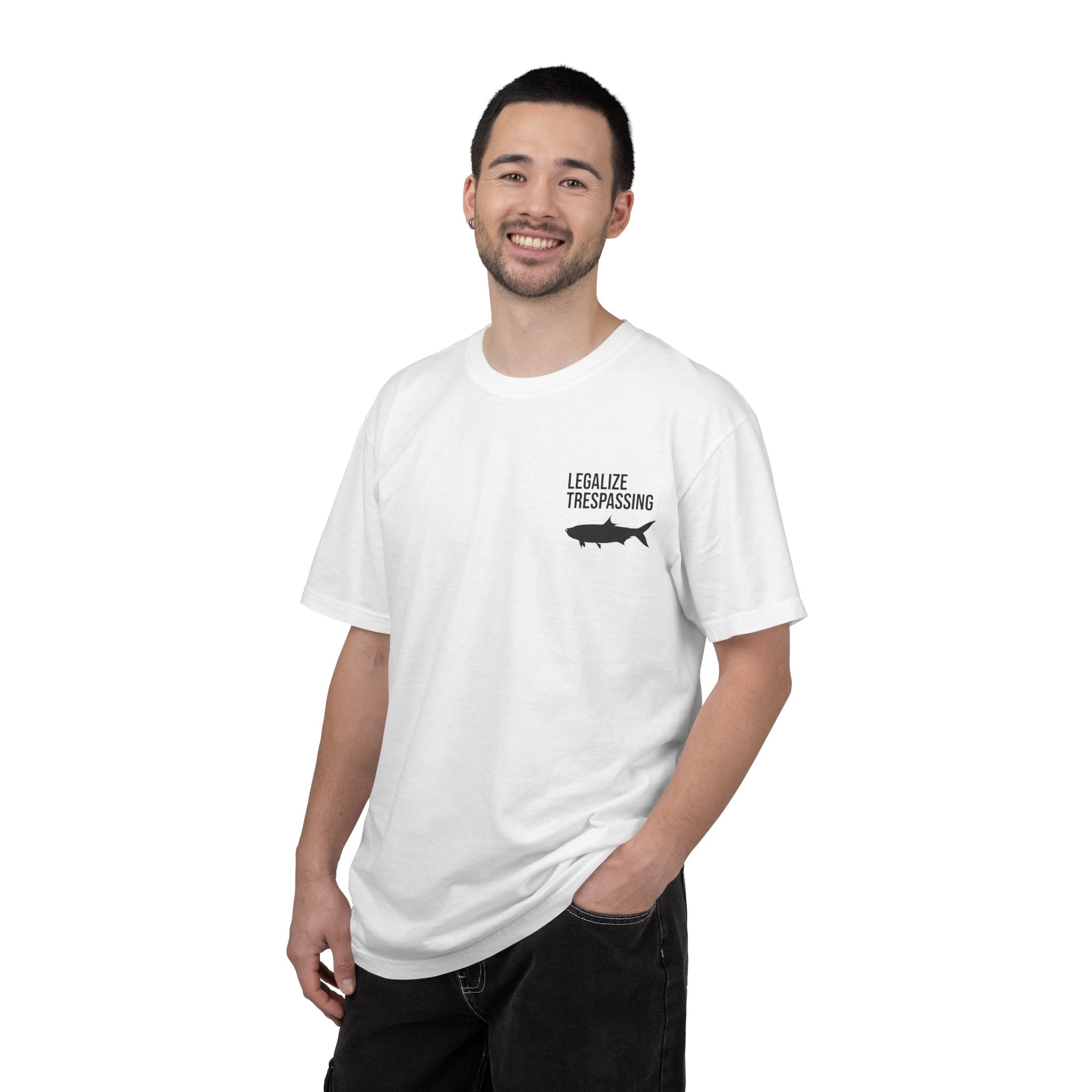 Simple Legalize Trespassing Shirt (no backside)