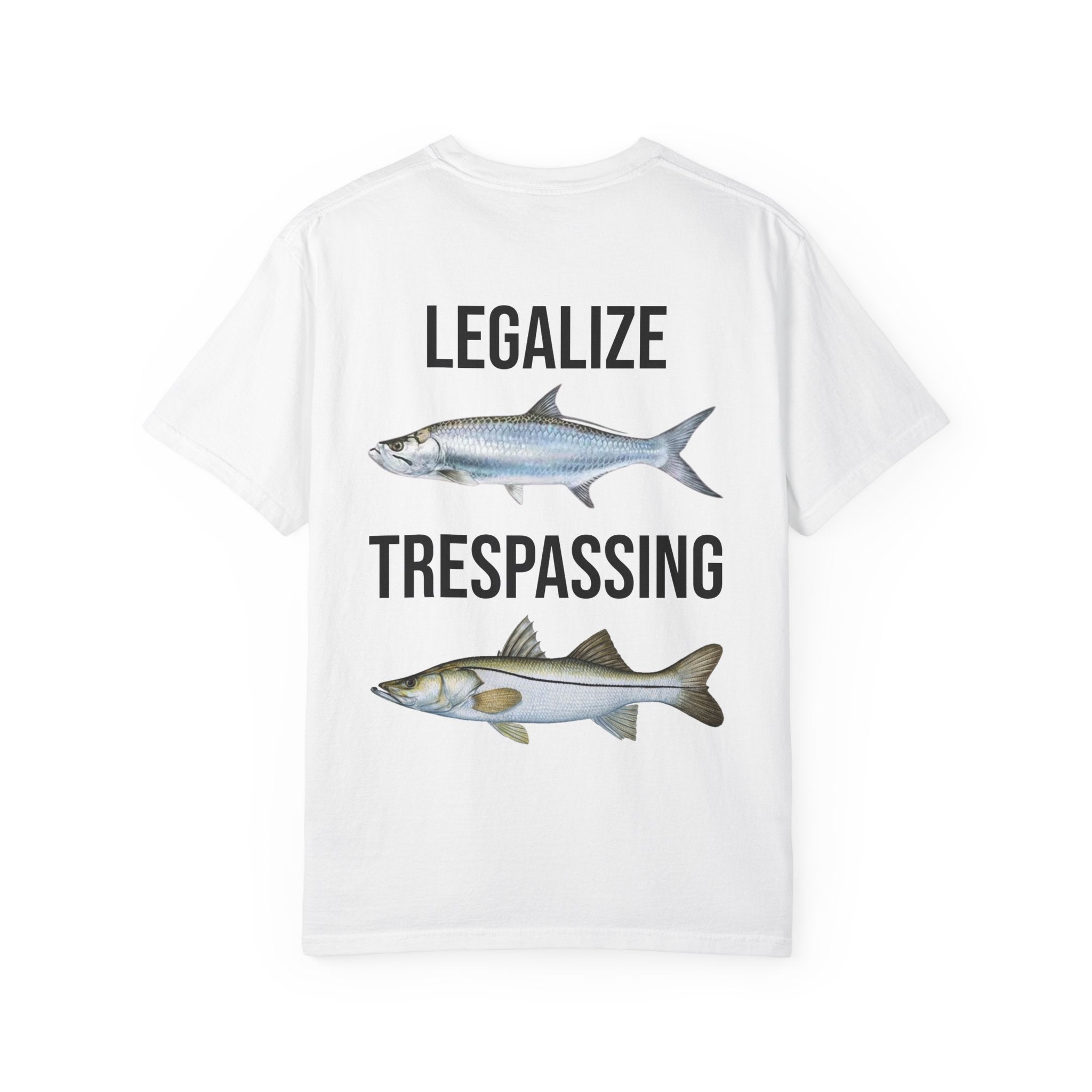 Legalize Trespassing Fish T-Shirt