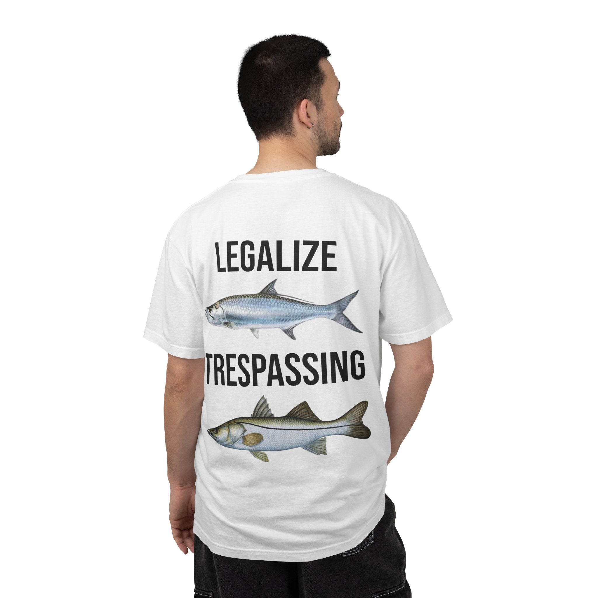 Legalize Trespassing Fish T-Shirt