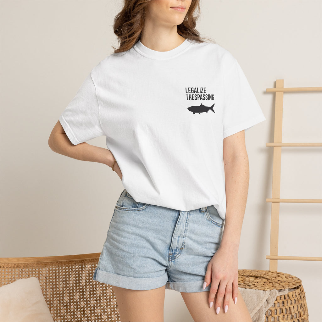Simple Legalize Trespassing Shirt (no backside)