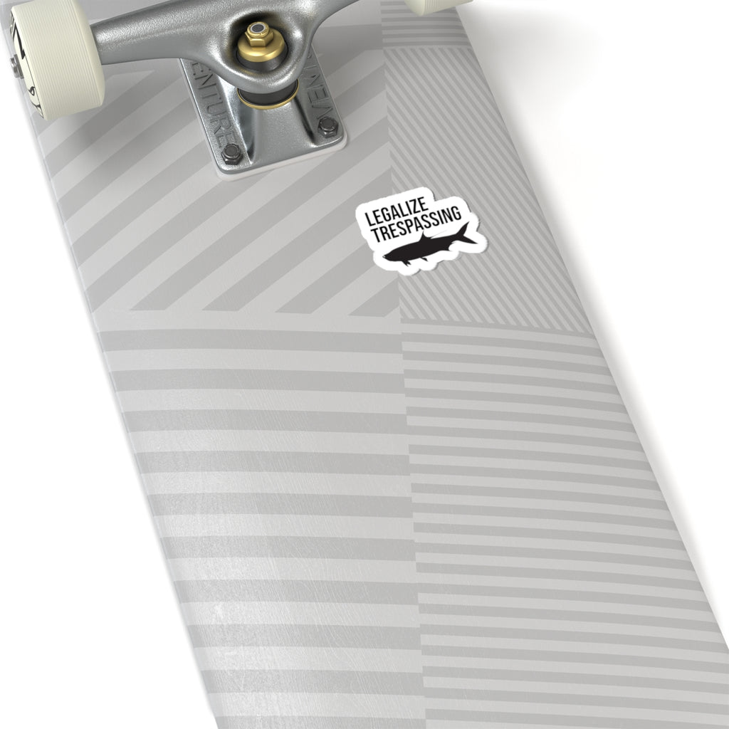 Legalize Trespassing Stickers