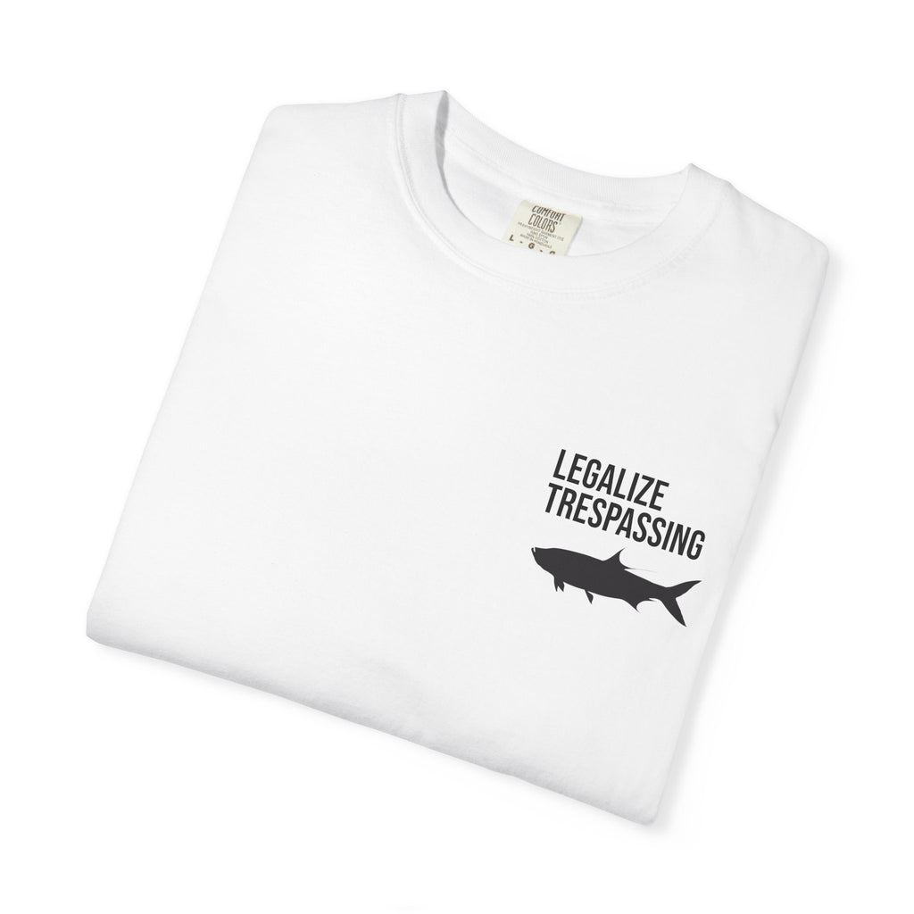 Simple Legalize Trespassing Shirt (no backside)