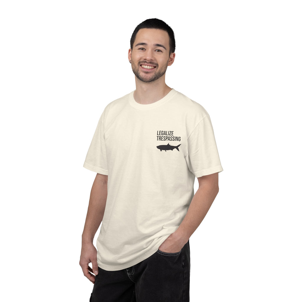 Simple Legalize Trespassing Shirt (no backside)