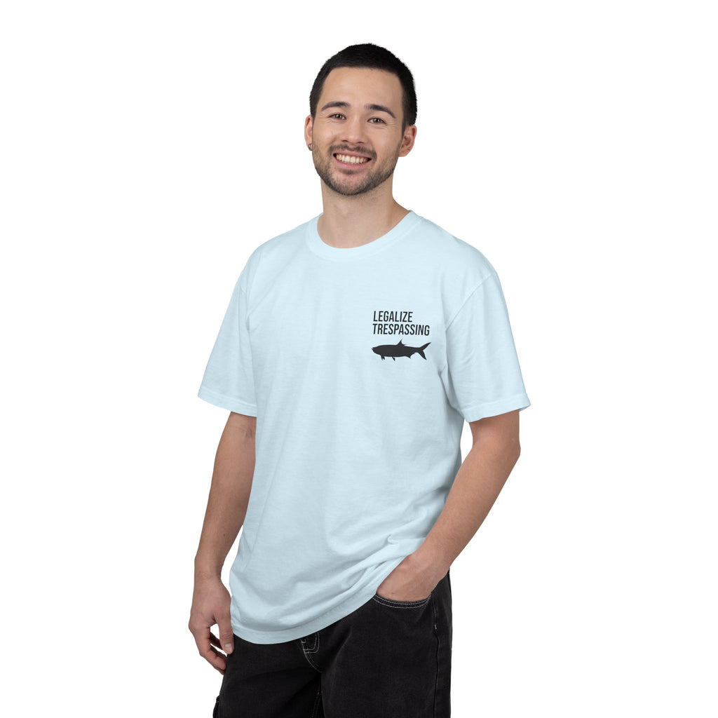Simple Legalize Trespassing Shirt (no backside)